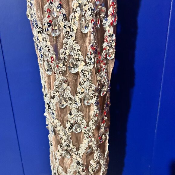 Custom Crystal Gown - Picture 5 of 16